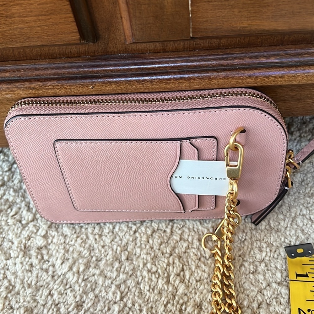 Tory Burch Emerson phone crossbody light meadow sweet in pink quartz . - Picture 9 of 9